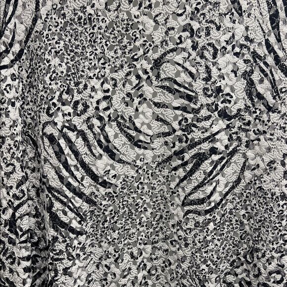 Ruby Rd. Monochrome Animal Print Cardigan - Picture 4 of 4